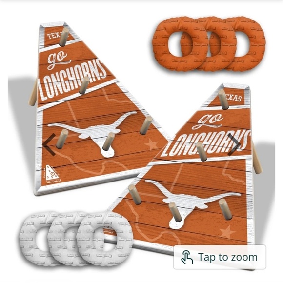 Ring Bag Game NCAA Texas Longhorns New In Box 2 Boards, 6 Bags - Picture 1 of 6